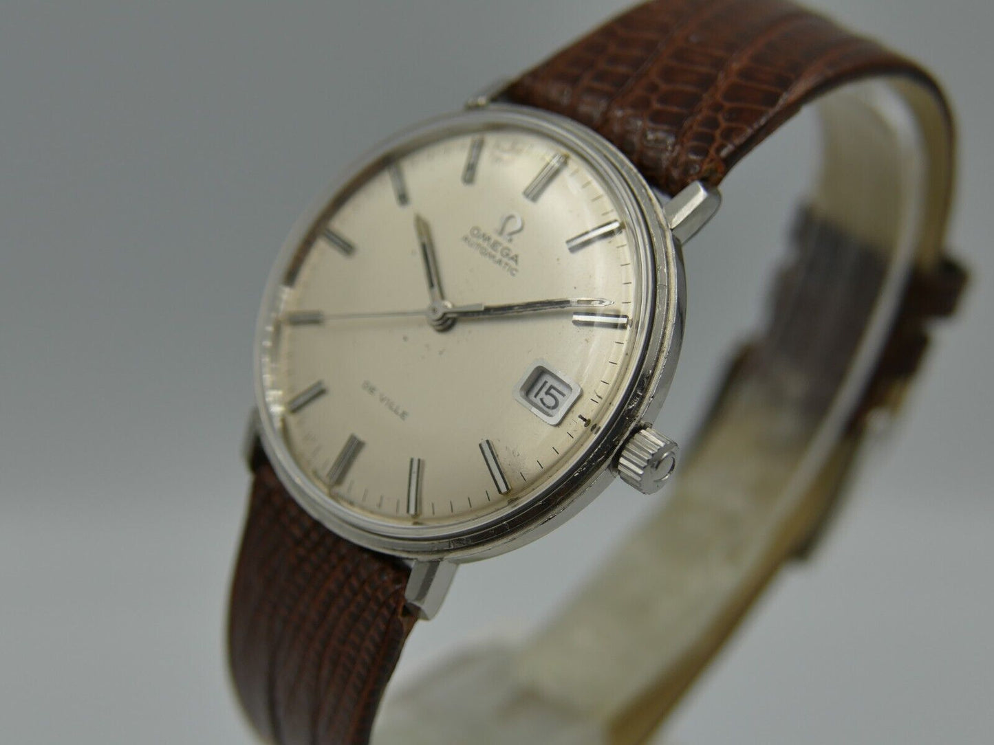 60's vintage watch mens Omega De Ville 166.033 automatic cal 562 serviced 34mm