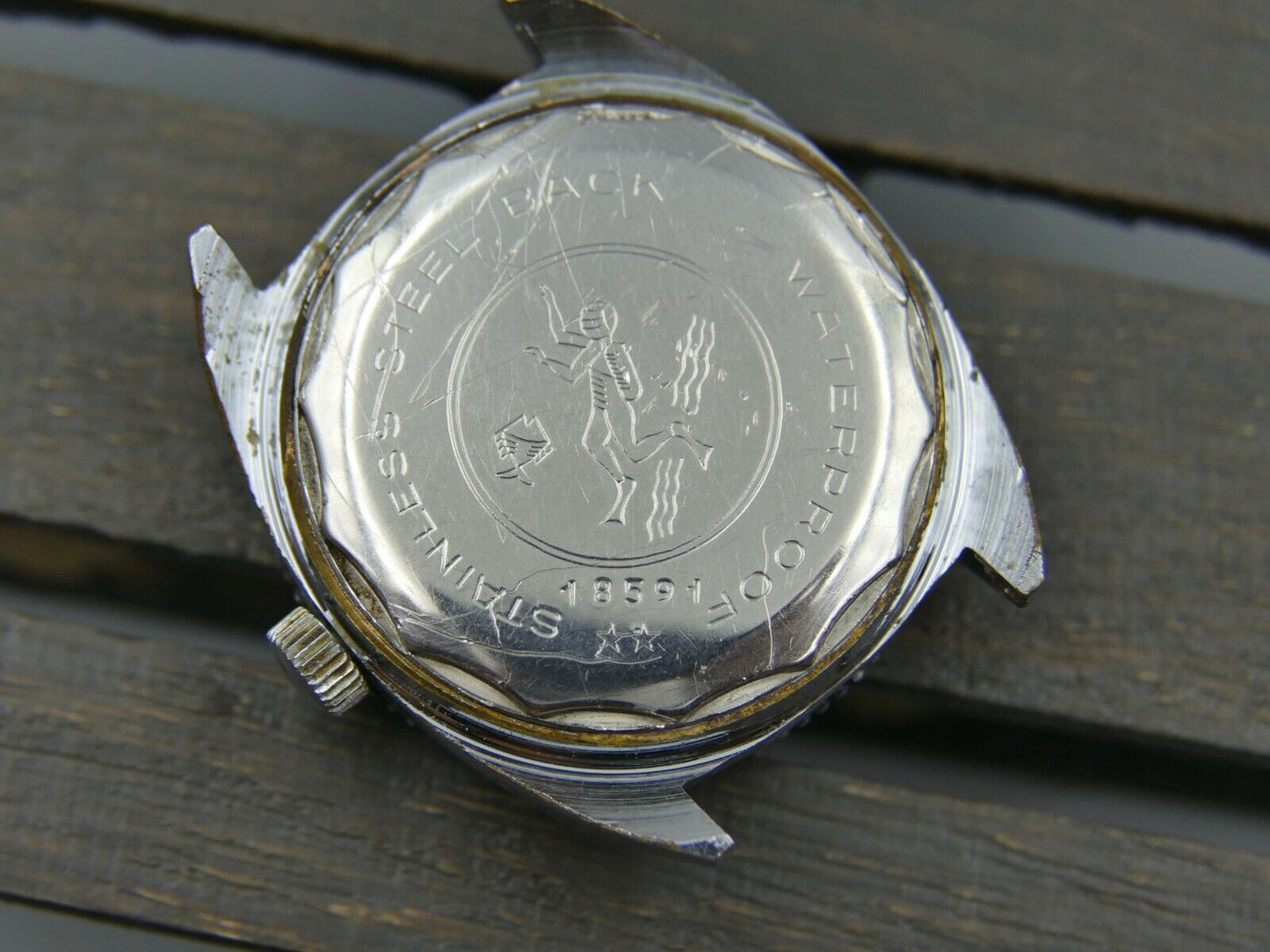 70s vintage watch mens Erosa diver Automatic AS 1902 /03