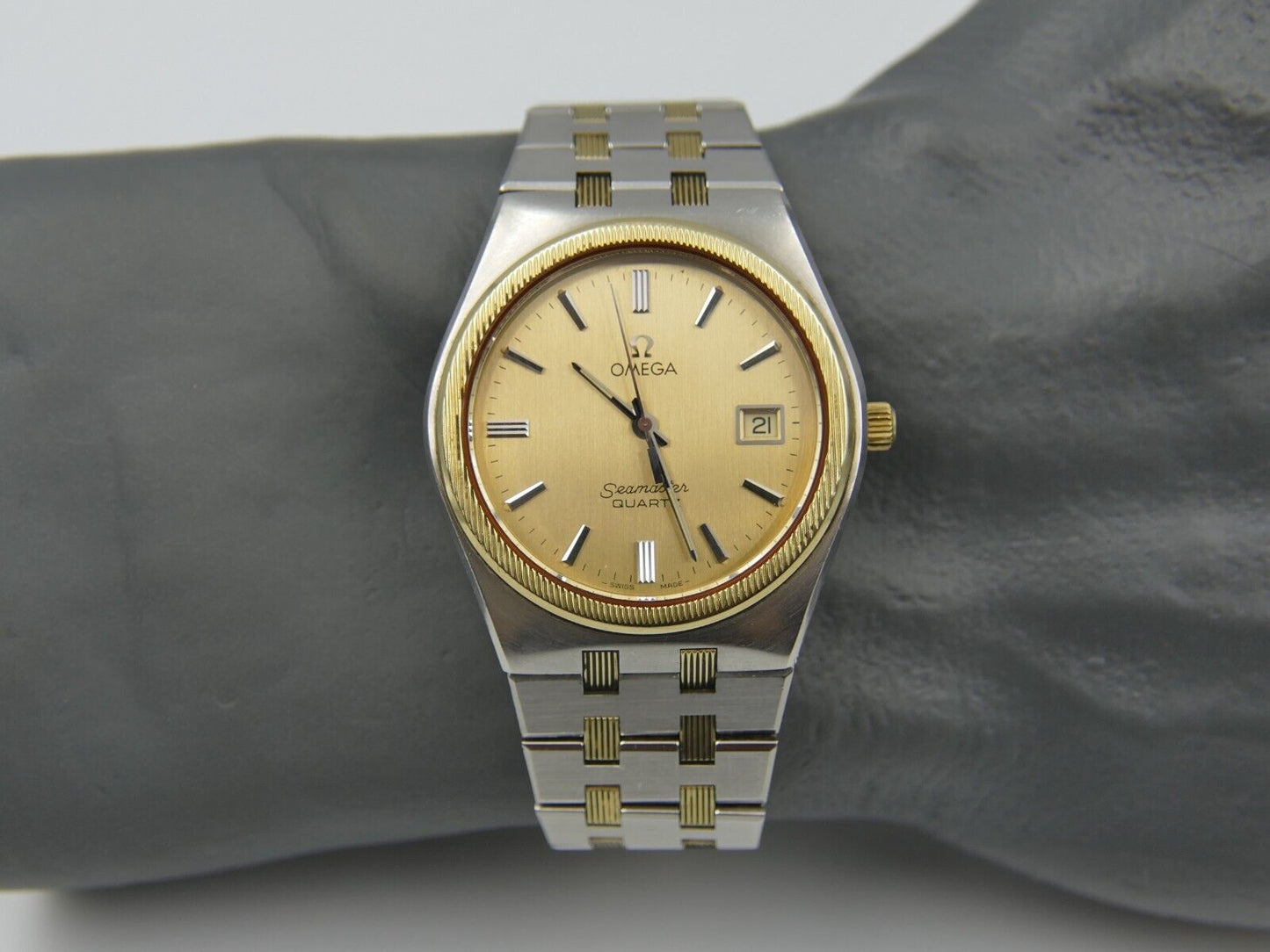 Omega Seamaster quartz cal. 1342 ref. 196.0134 / 396.0873 vintage 70's royal oak