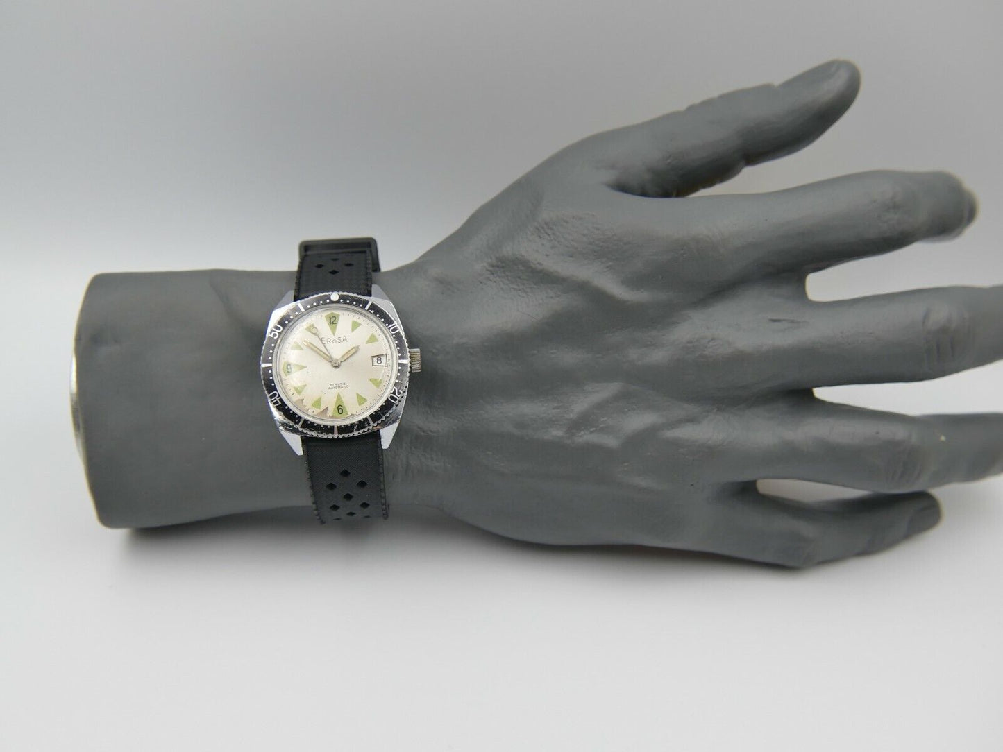 70s vintage watch mens Erosa diver Automatic AS 1902 /03