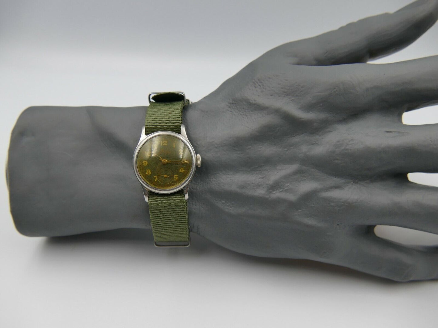 40's vintage watch military ww2 MIDO Multifort manual wind cal 6461 serviced