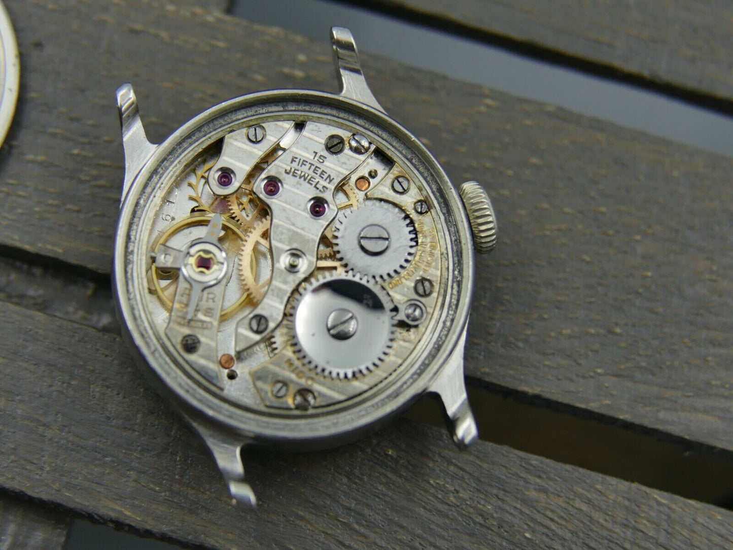 40's vintage watch military ww2 MIDO Multifort manual wind cal 6461 serviced