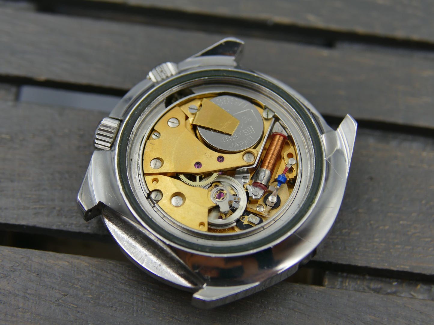 70's vintage watch mens Lip Nautic Ski super compressor 42mm diver ref. 60.592