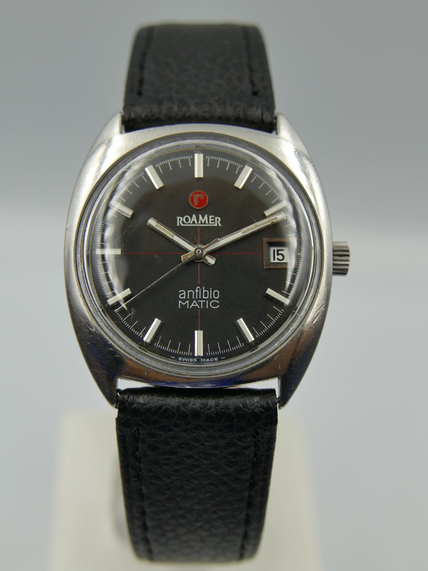 70s vintage watch Roamer anfibio Matic automatic ref 479-1120.012