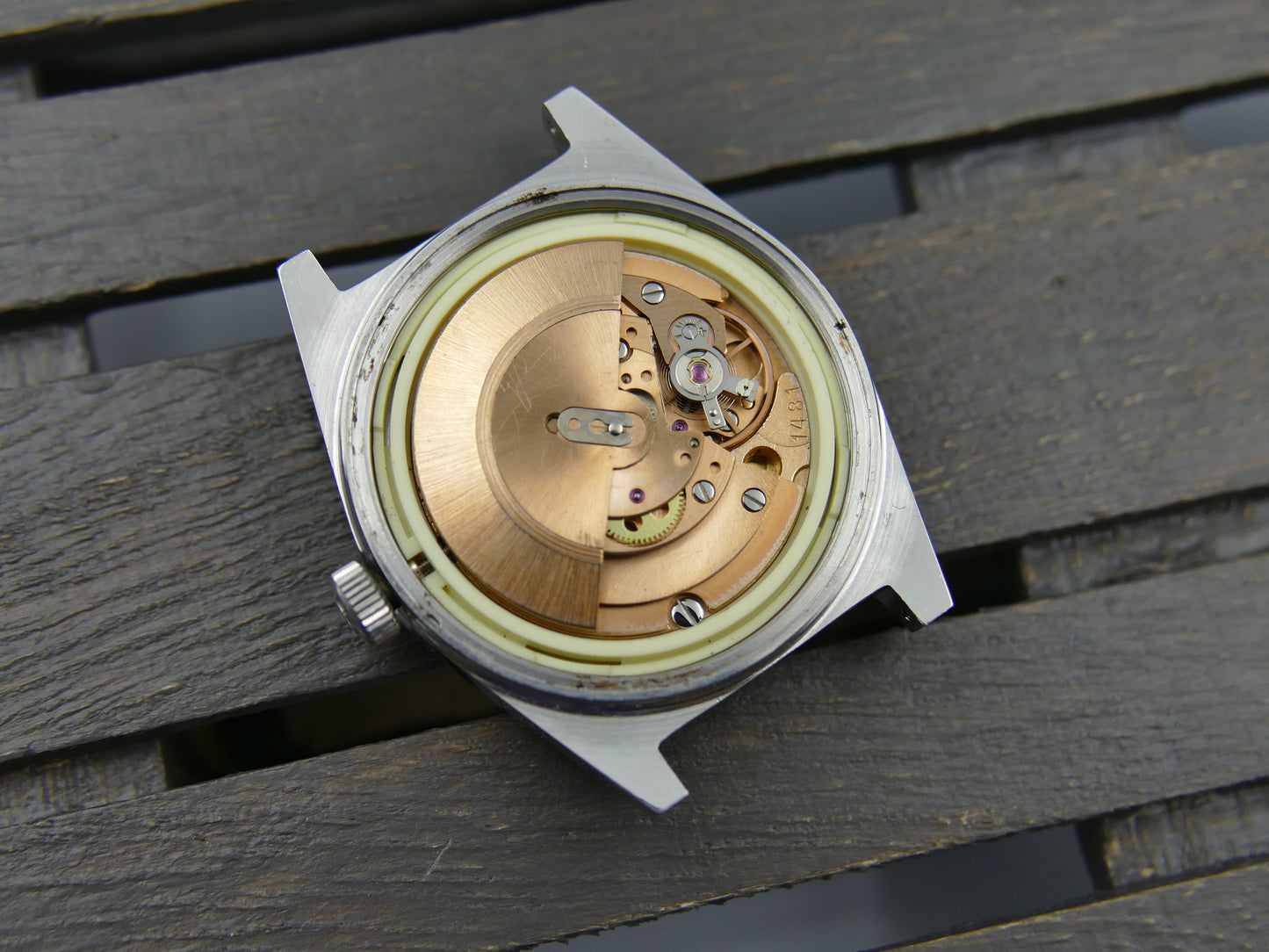 70's vintage watch mens Omega Geneve ref 166.0118 automatic cal. 1481