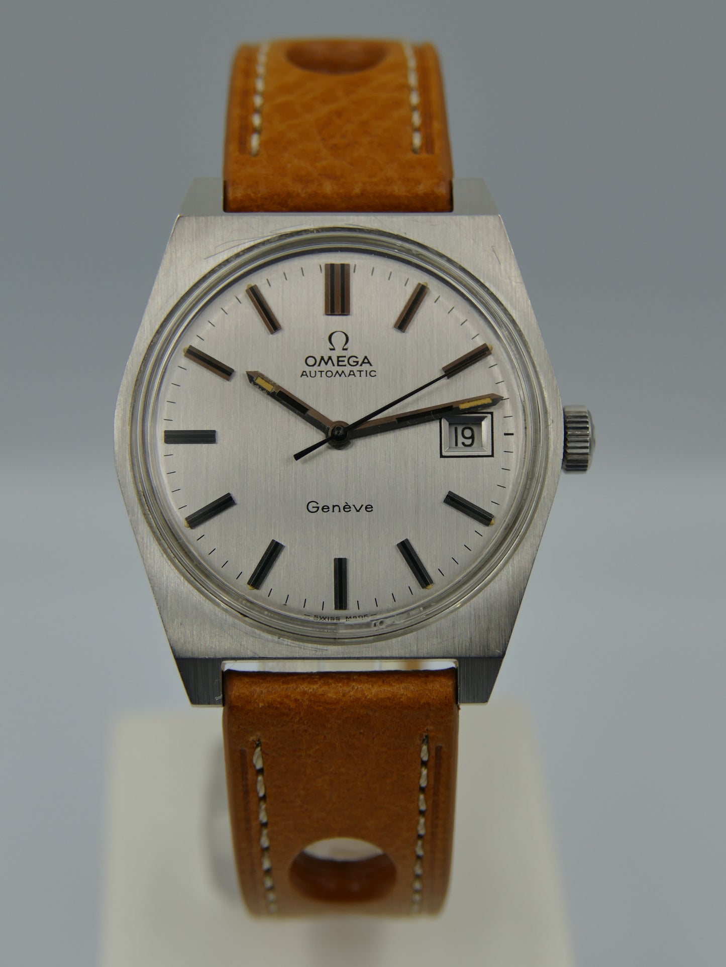 70's vintage watch mens Omega Geneve ref 166.0118 automatic cal. 1481