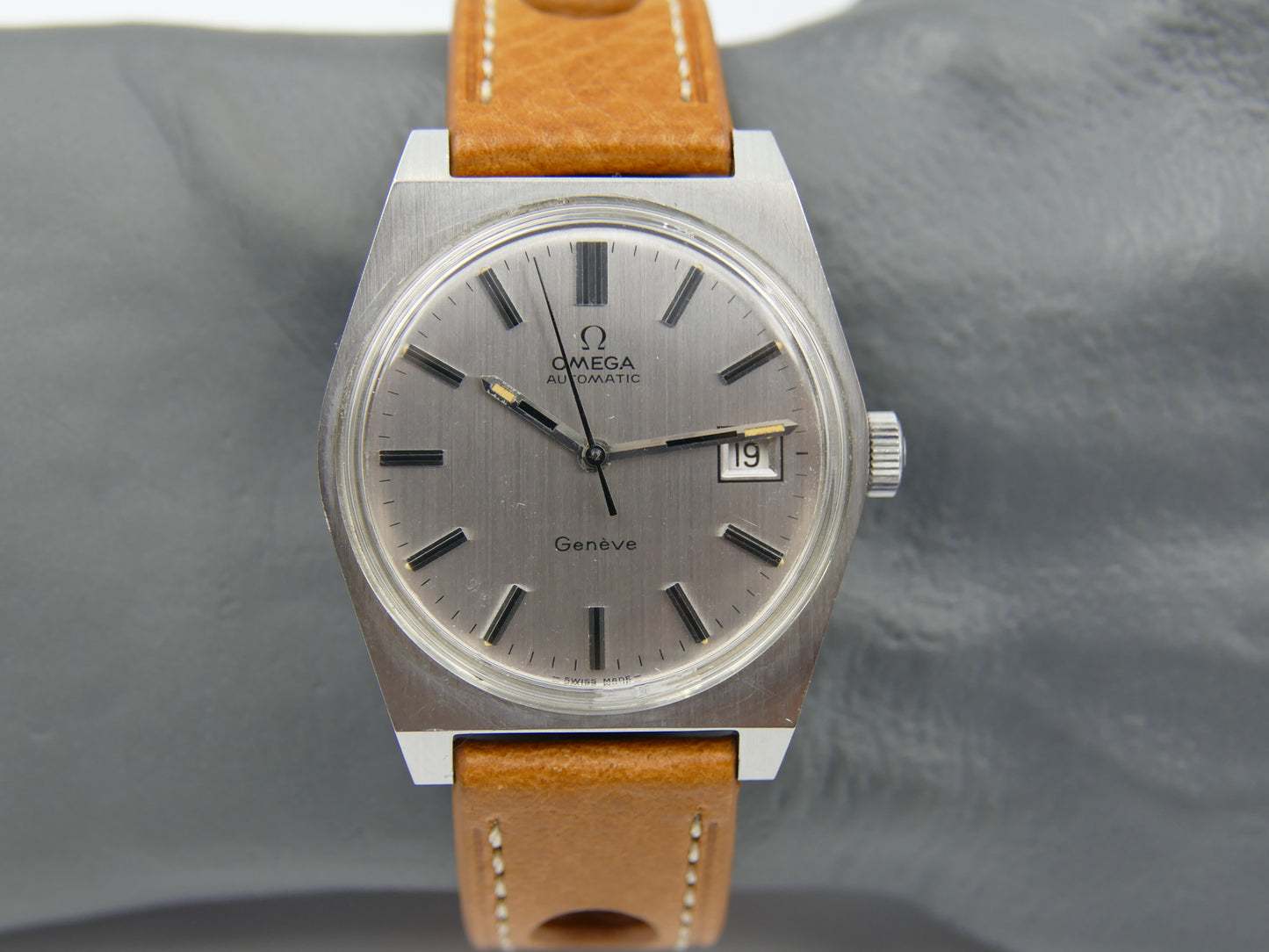 70's vintage watch mens Omega Geneve ref 166.0118 automatic cal. 1481