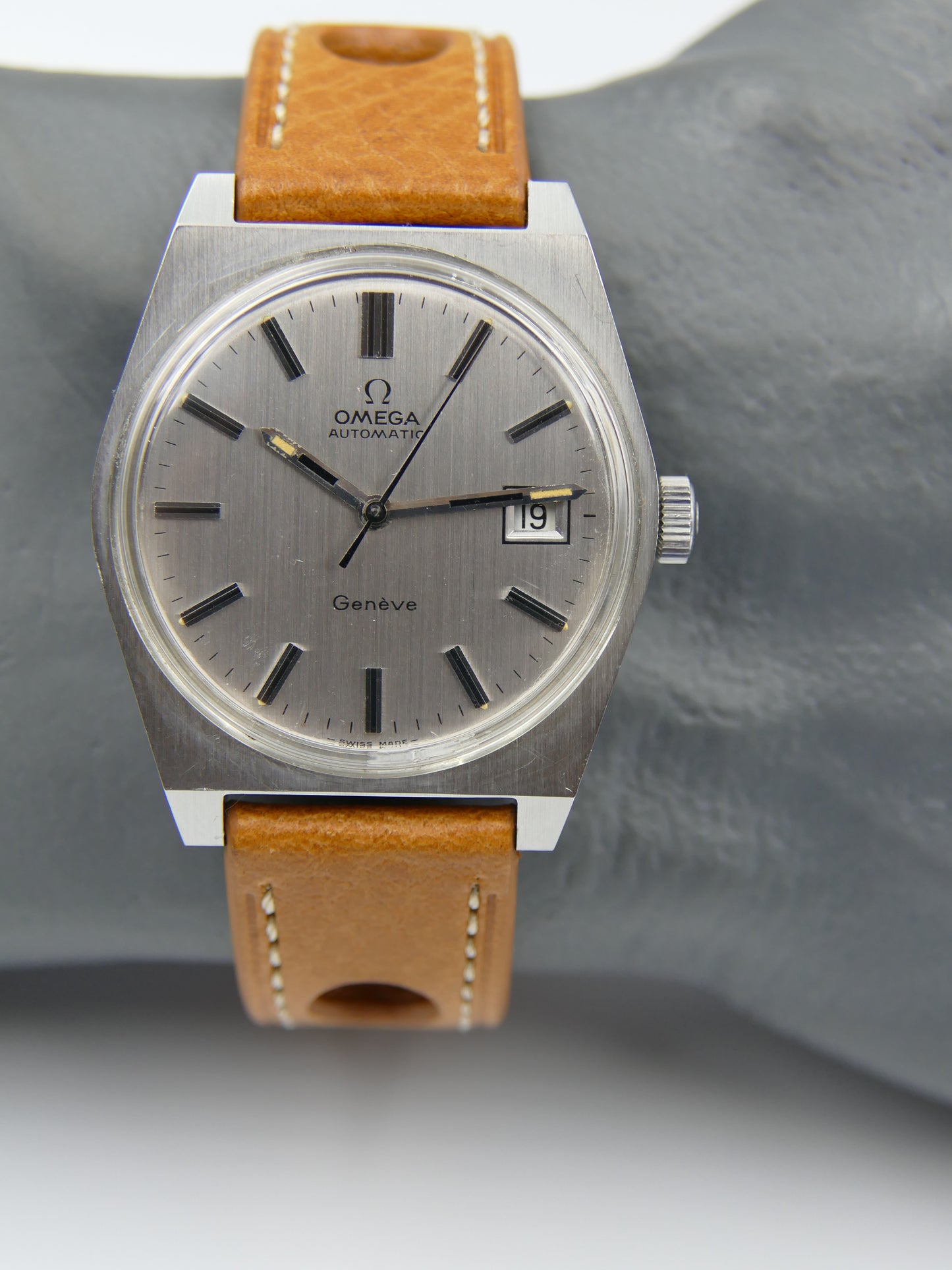 70's vintage watch mens Omega Geneve ref 166.0118 automatic cal. 1481