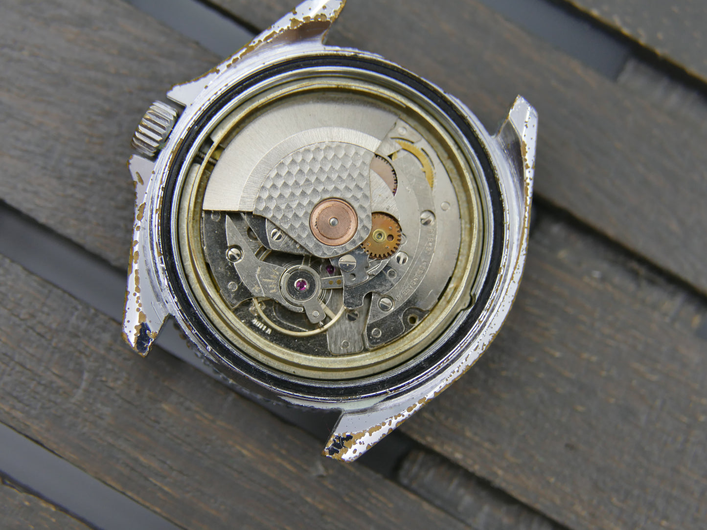 60's vintage watch mens Yema ref. 55 002 1 Sous marine diver plongee automatic