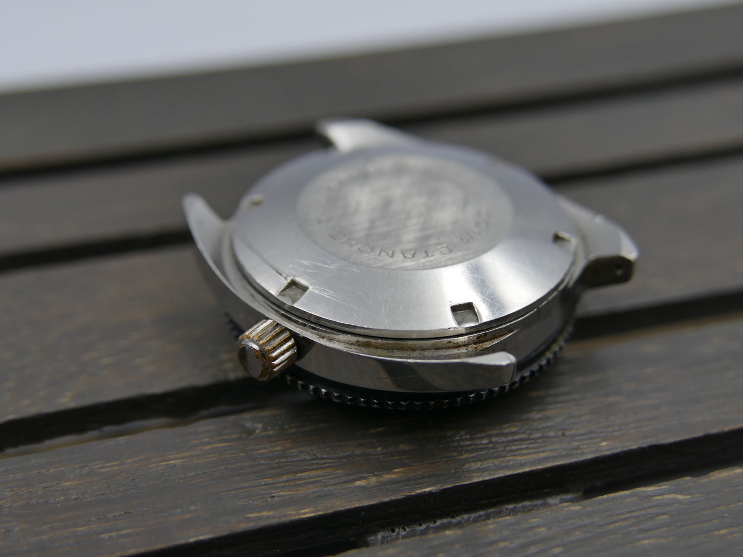 vintage watch mens diver Arvor automatic FE steel