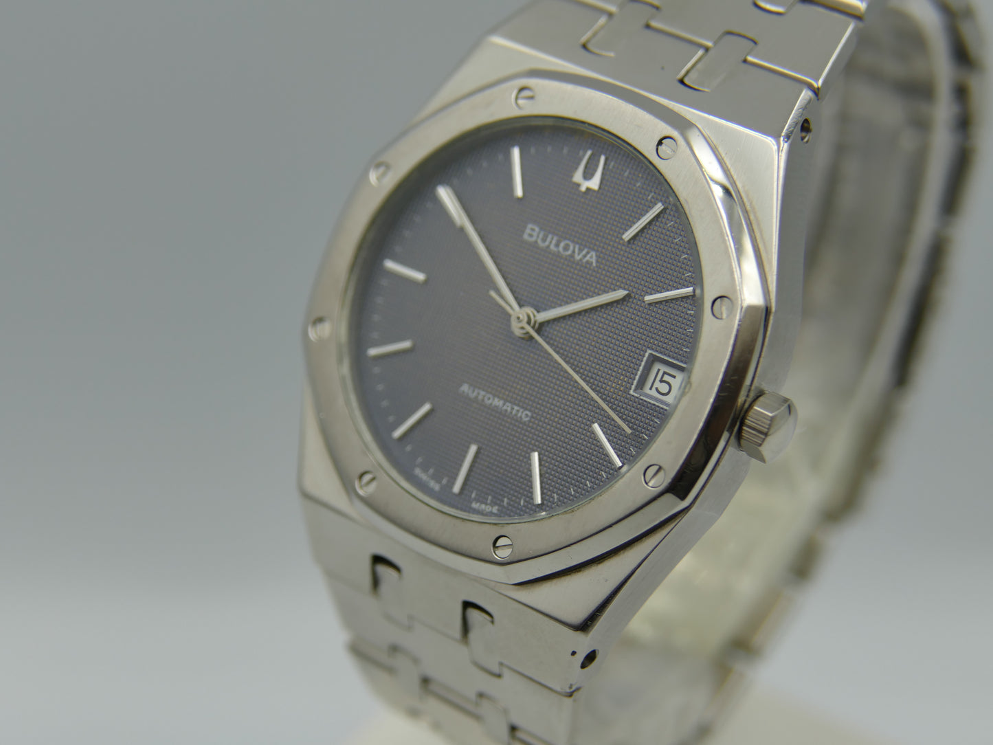 70's vintage watch mens bulova royal oak AP ref 4420101 / 12055 automatic rare