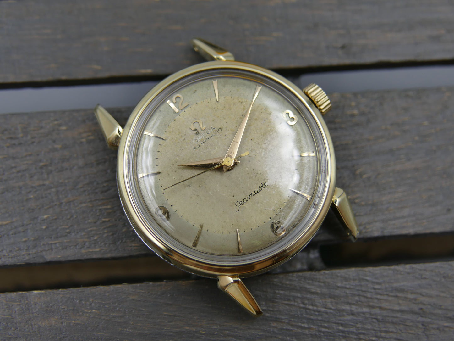 50's vintage watch mens Omega Seamaster ref. 2832 -3 SC automatic cal. 471 rare