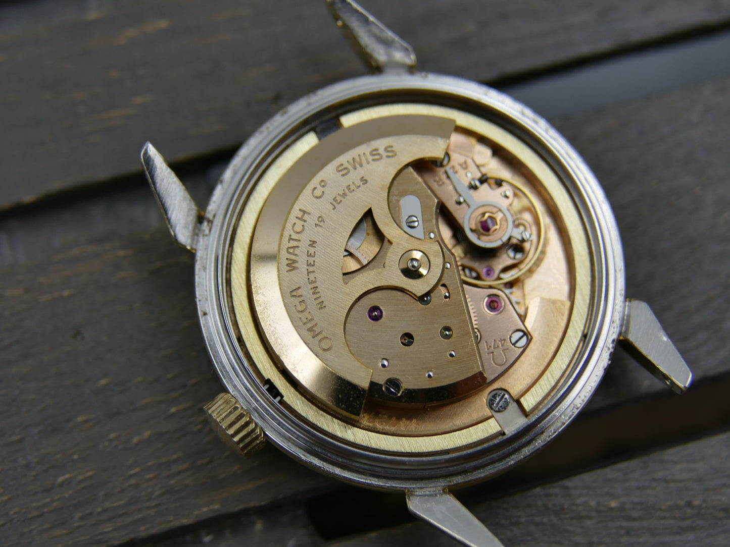 50's vintage watch mens Omega Seamaster ref. 2832 -3 SC automatic cal. 471 rare