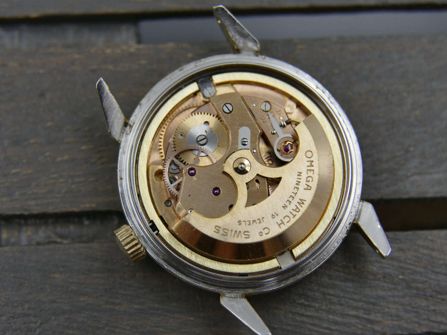 50's vintage watch mens Omega Seamaster ref. 2832 -3 SC automatic cal. 471 rare
