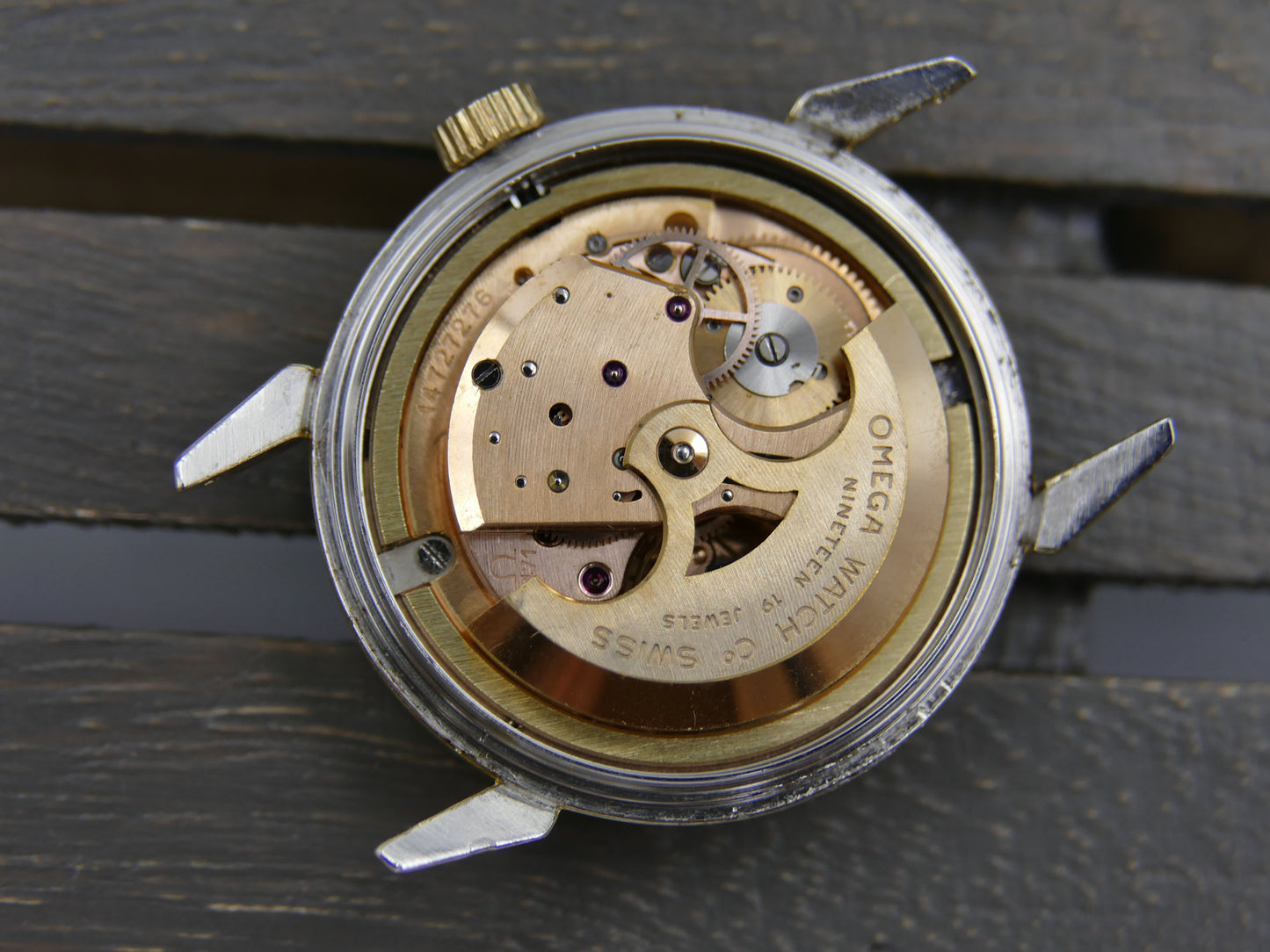 50's vintage watch mens Omega Seamaster ref. 2832 -3 SC automatic cal. 471 rare