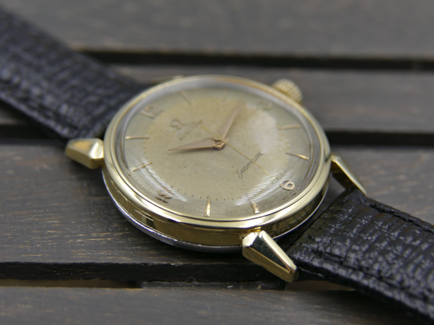 50's vintage watch mens Omega Seamaster ref. 2832 -3 SC automatic cal. 471 rare