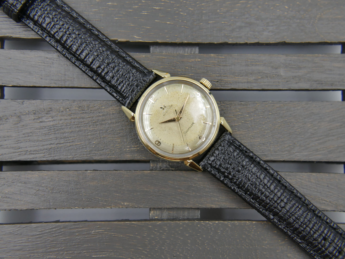 50's vintage watch mens Omega Seamaster ref. 2832 -3 SC automatic cal. 471 rare