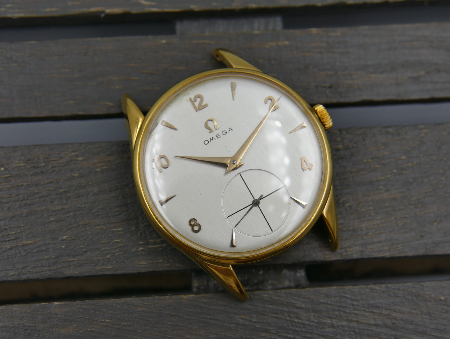 50's vintage watch mens Omega BK 2800 -1 manual wind cal. 266 serviced
