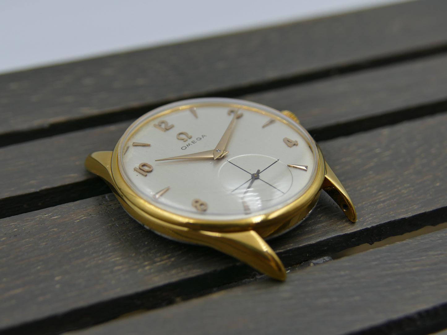 50's vintage watch mens Omega BK 2800 -1 manual wind cal. 266 serviced