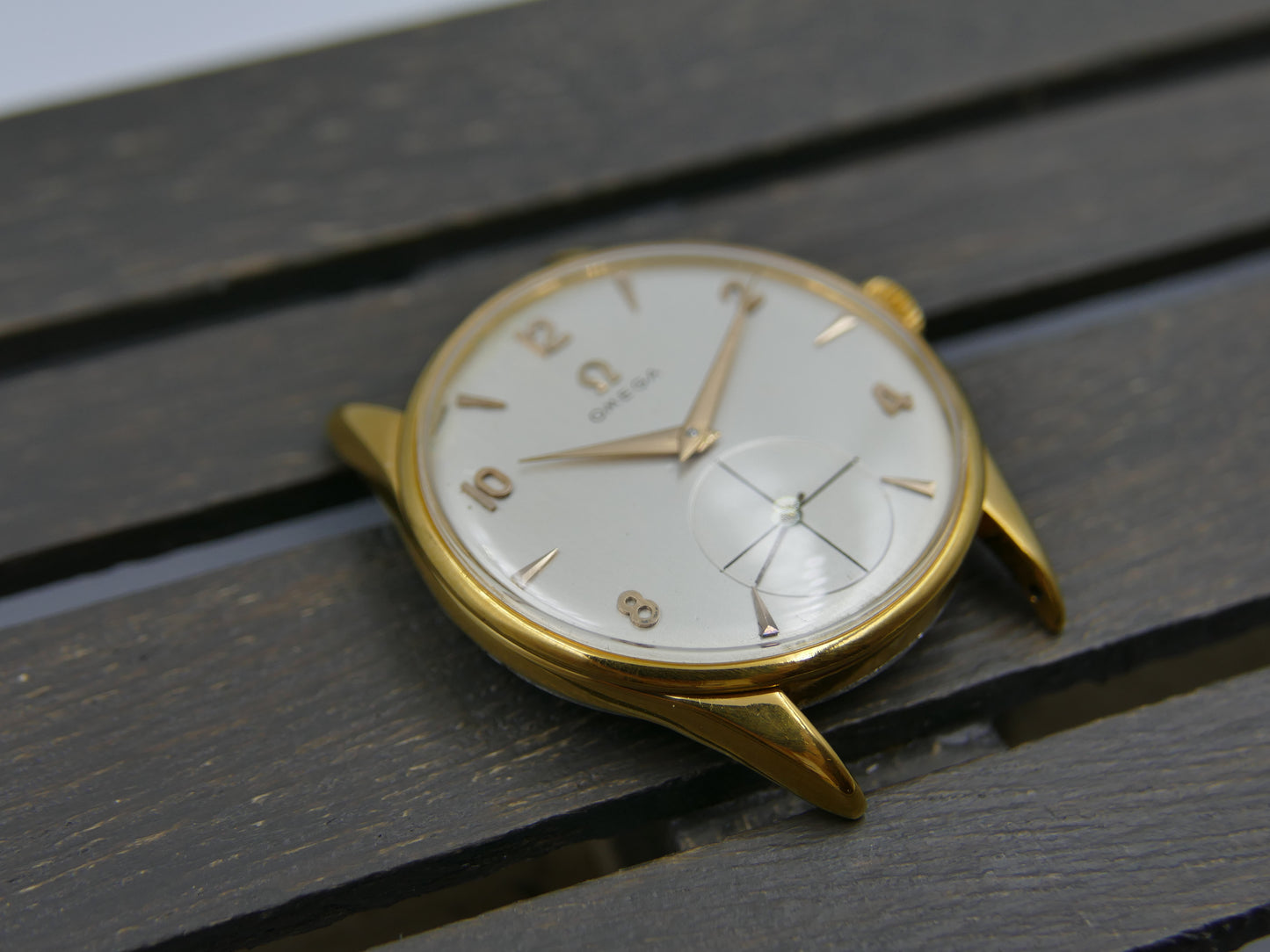 50's vintage watch mens Omega BK 2800 -1 manual wind cal. 266 serviced