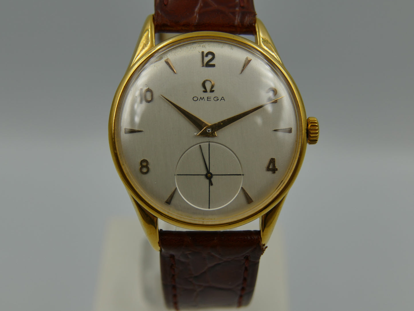 50's vintage watch mens Omega BK 2800 -1 manual wind cal. 266 serviced
