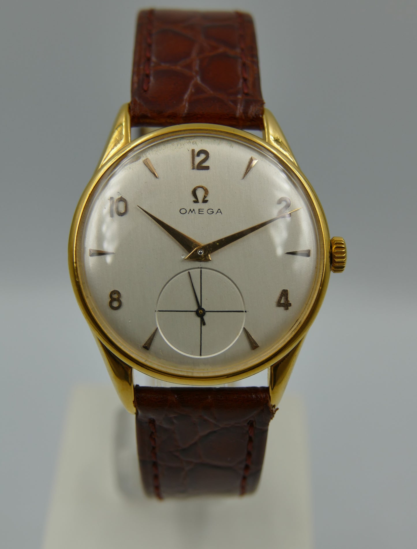 50's vintage watch mens Omega BK 2800 -1 manual wind cal. 266 serviced