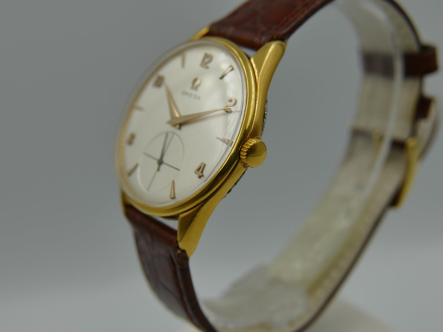 50's vintage watch mens Omega BK 2800 -1 manual wind cal. 266 serviced