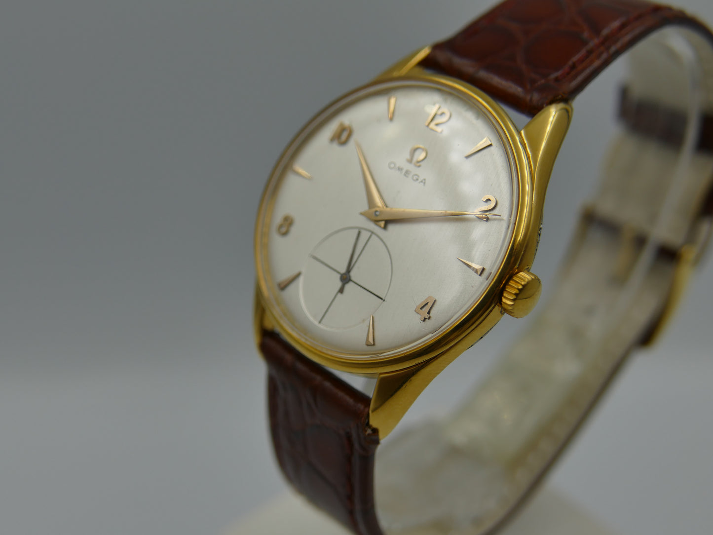 50's vintage watch mens Omega BK 2800 -1 manual wind cal. 266 serviced