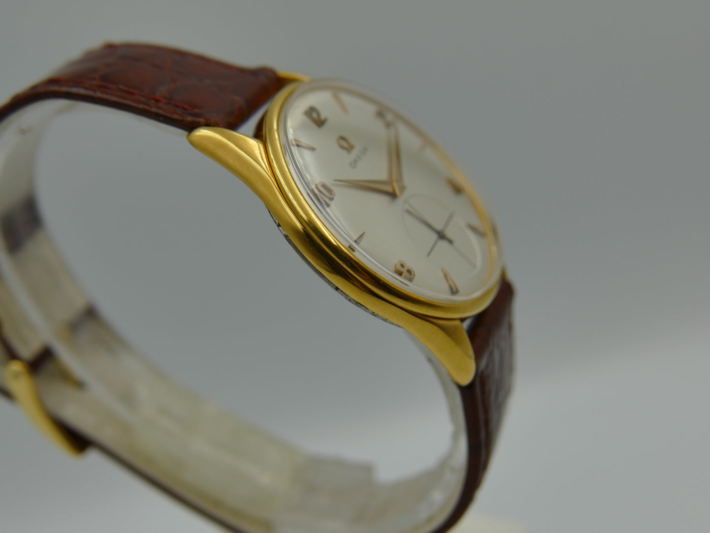 50's vintage watch mens Omega BK 2800 -1 manual wind cal. 266 serviced
