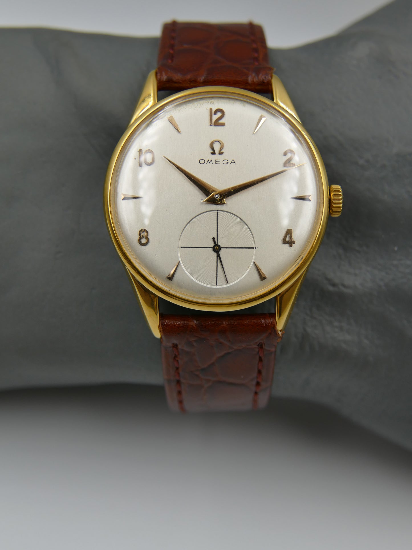 50's vintage watch mens Omega BK 2800 -1 manual wind cal. 266 serviced