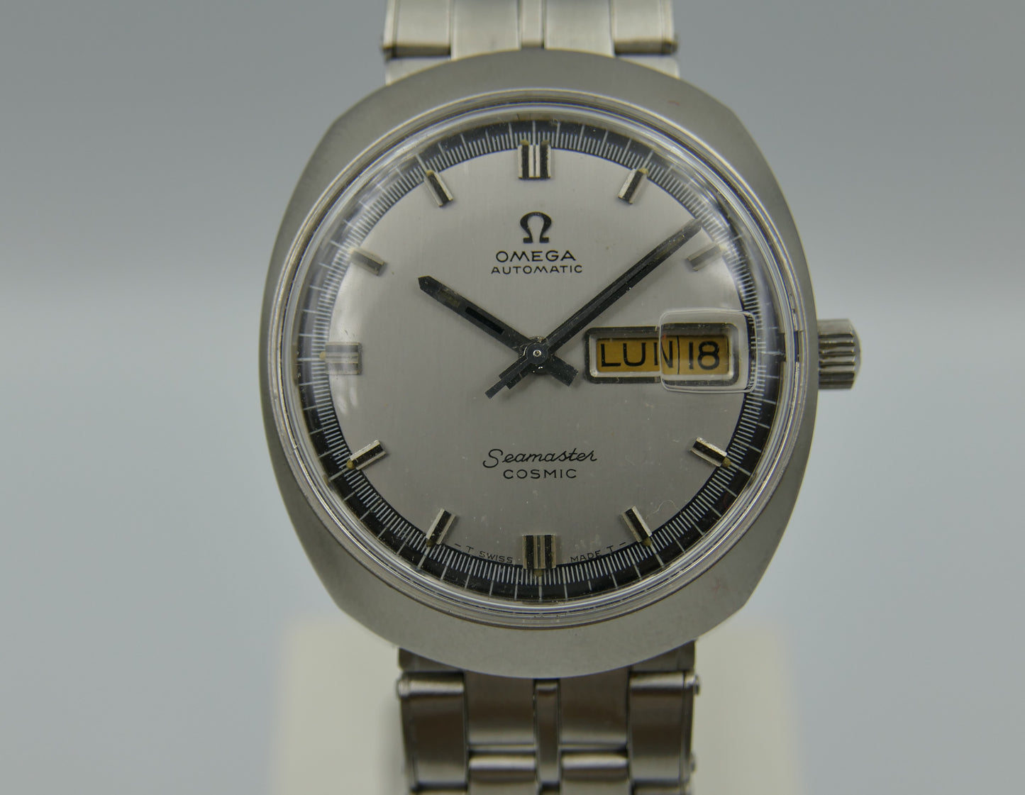 70s vintage watch mens Omega Seamaster Cosmic ref 166.035 automatic 752 serviced