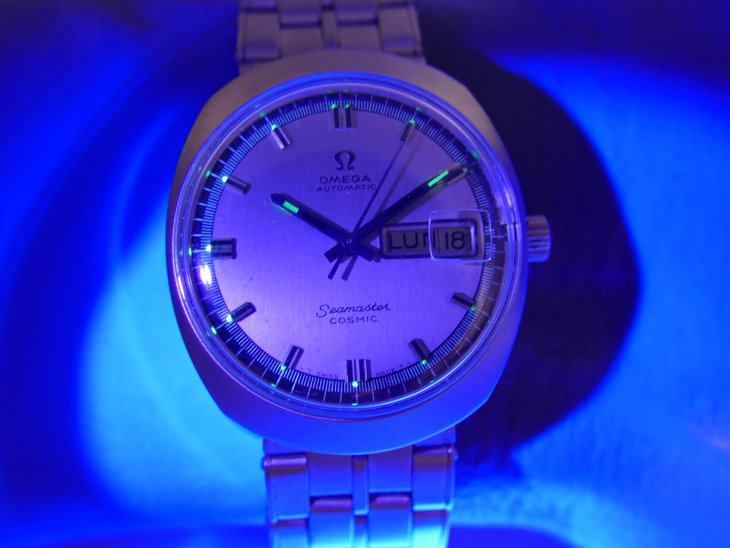 70s vintage watch mens Omega Seamaster Cosmic ref 166.035 automatic 752 serviced