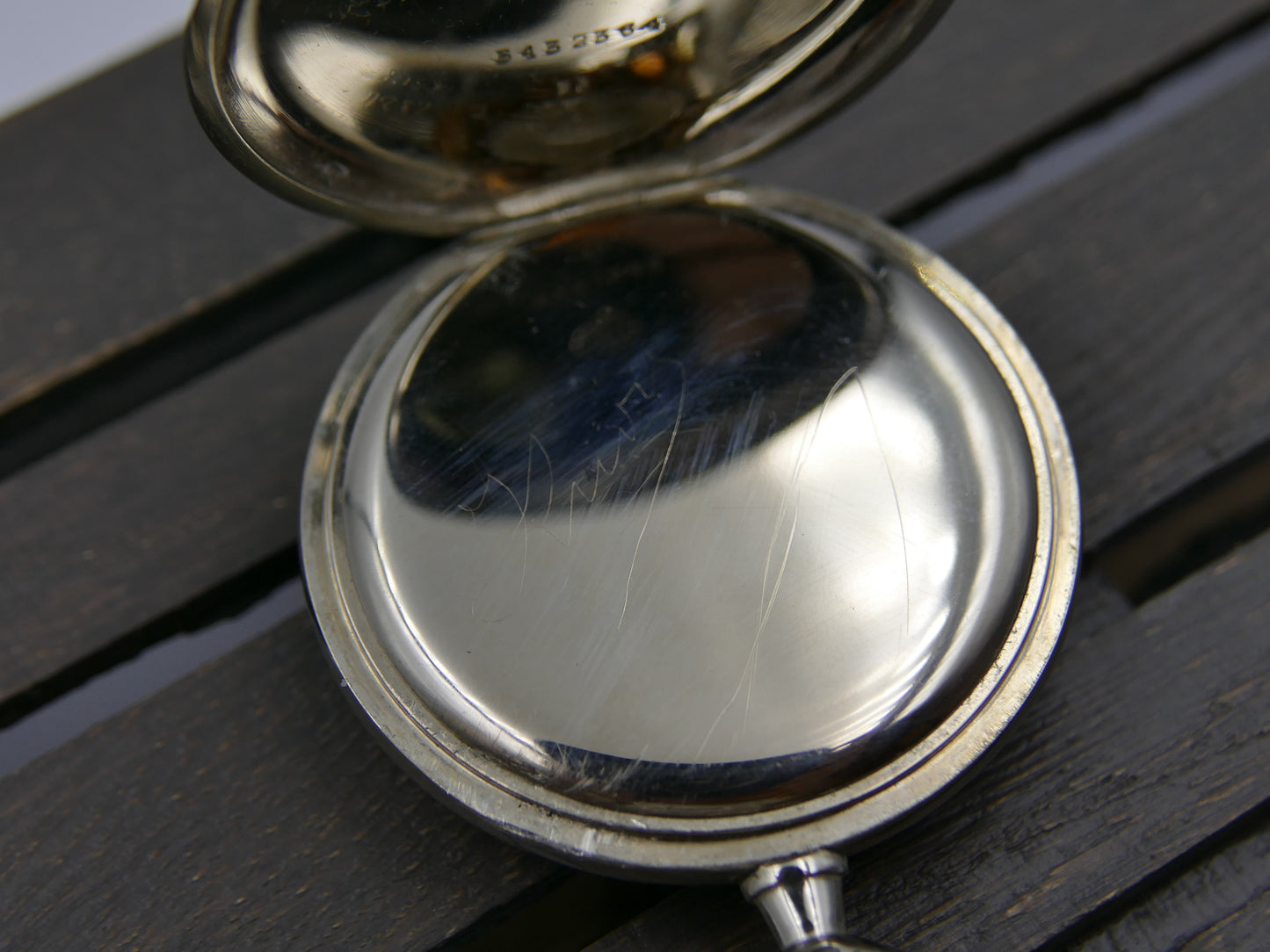 1910 vintage pocket gousset watch Omega 18’’’ serviced