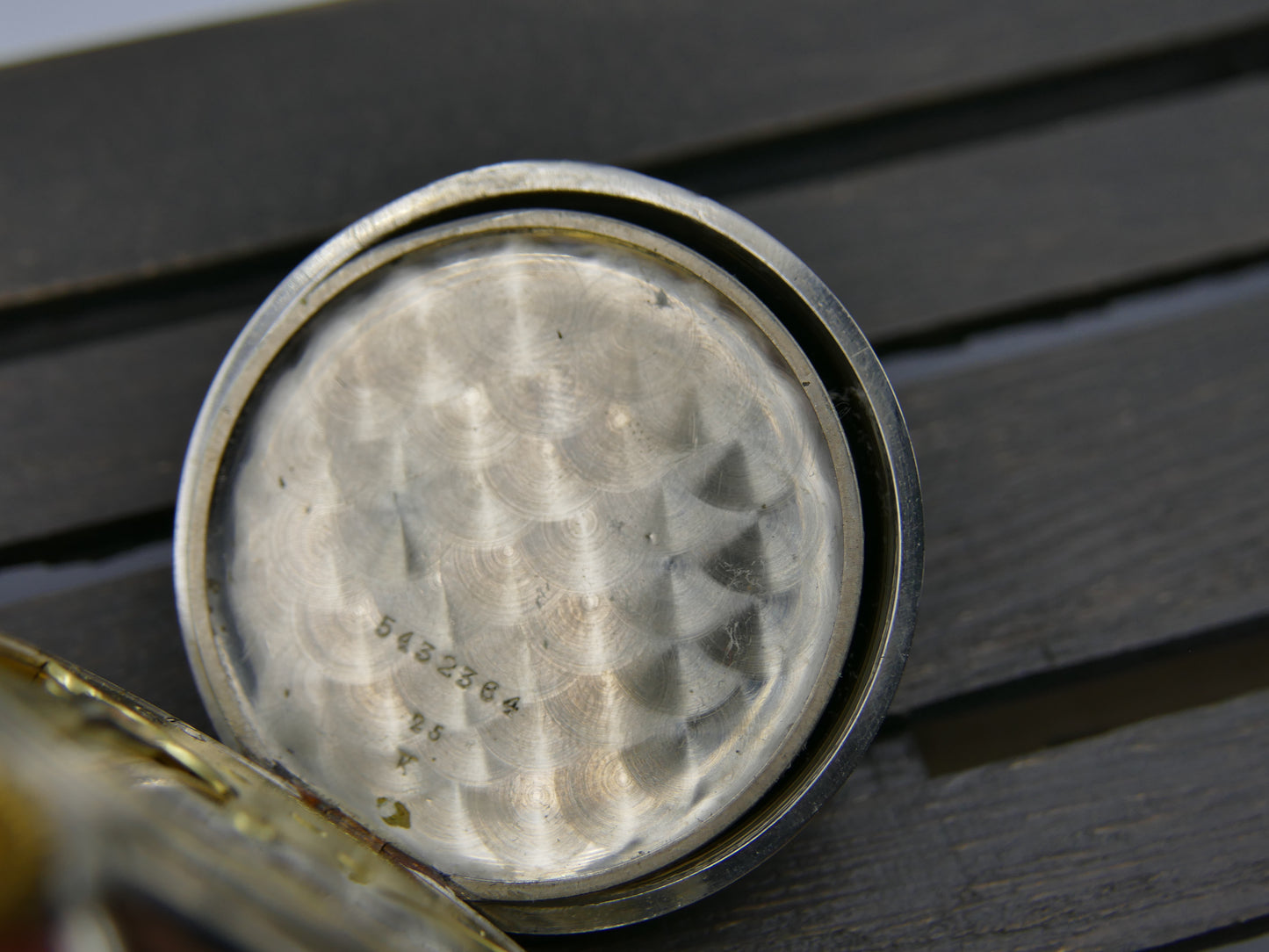 1910 vintage pocket gousset watch Omega 18’’’ serviced