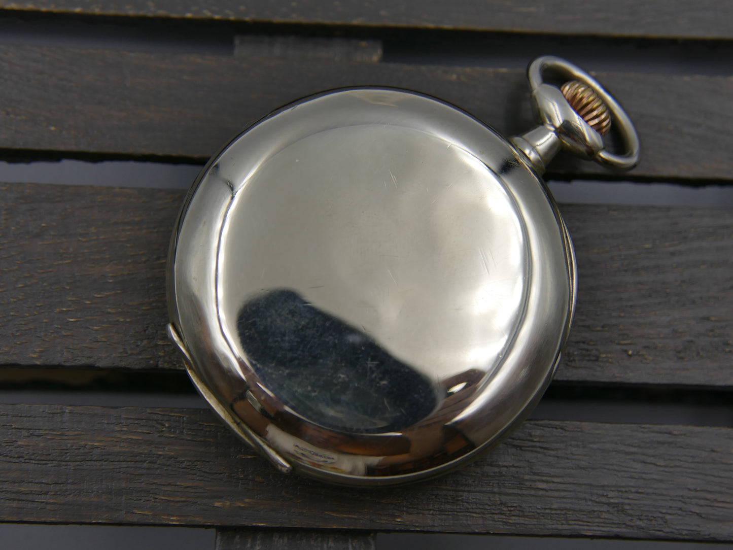 1915 vintage pocket gousset watch Omega 19’’’ serviced