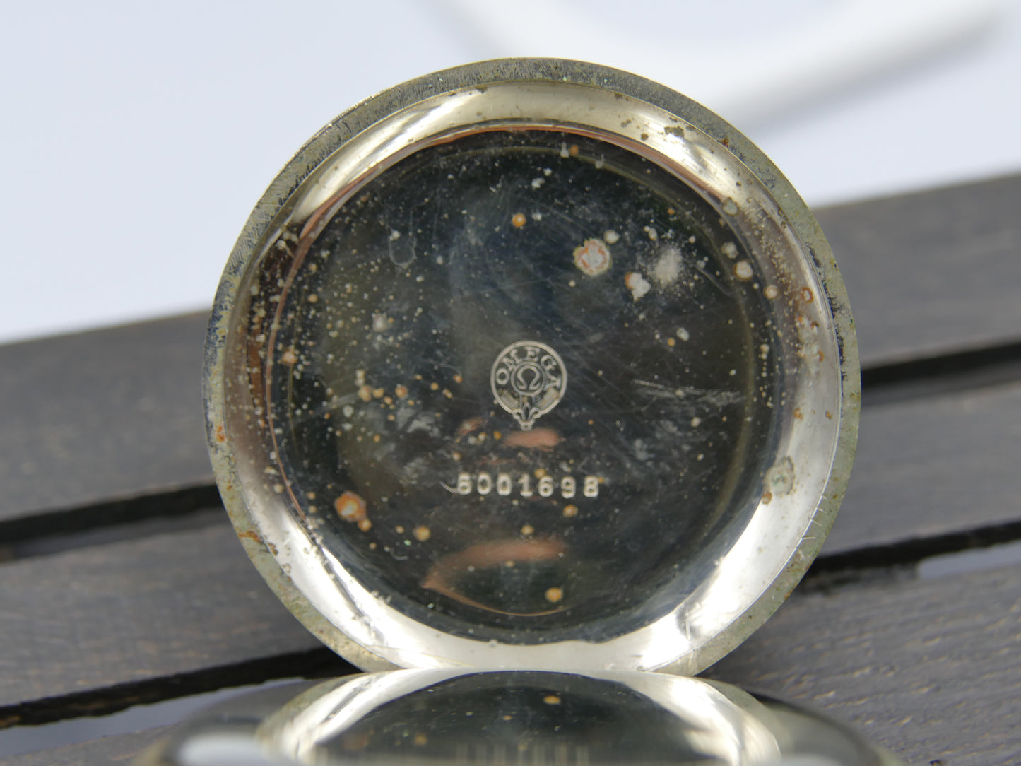 1915 vintage pocket gousset watch Omega 19’’’ serviced