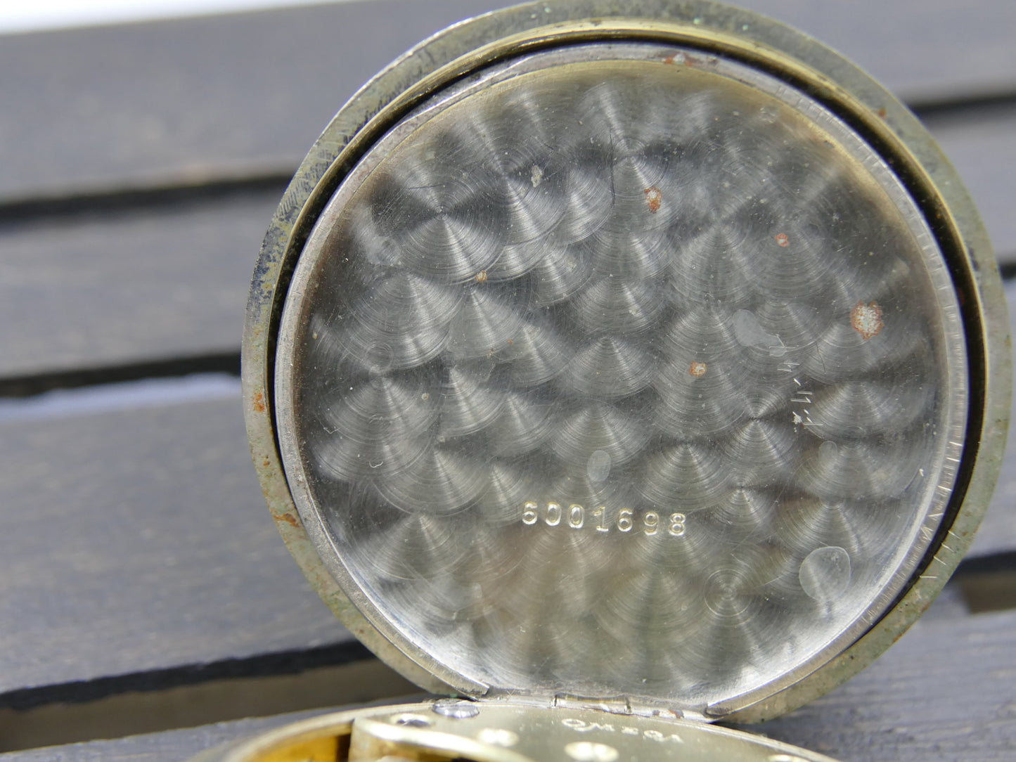 1915 vintage pocket gousset watch Omega 19’’’ serviced