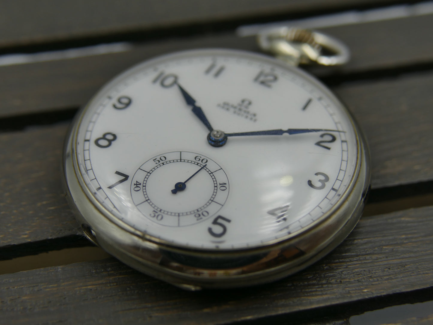 1934 vintage pocket gousset watch Omega 38.5 LT1 serviced