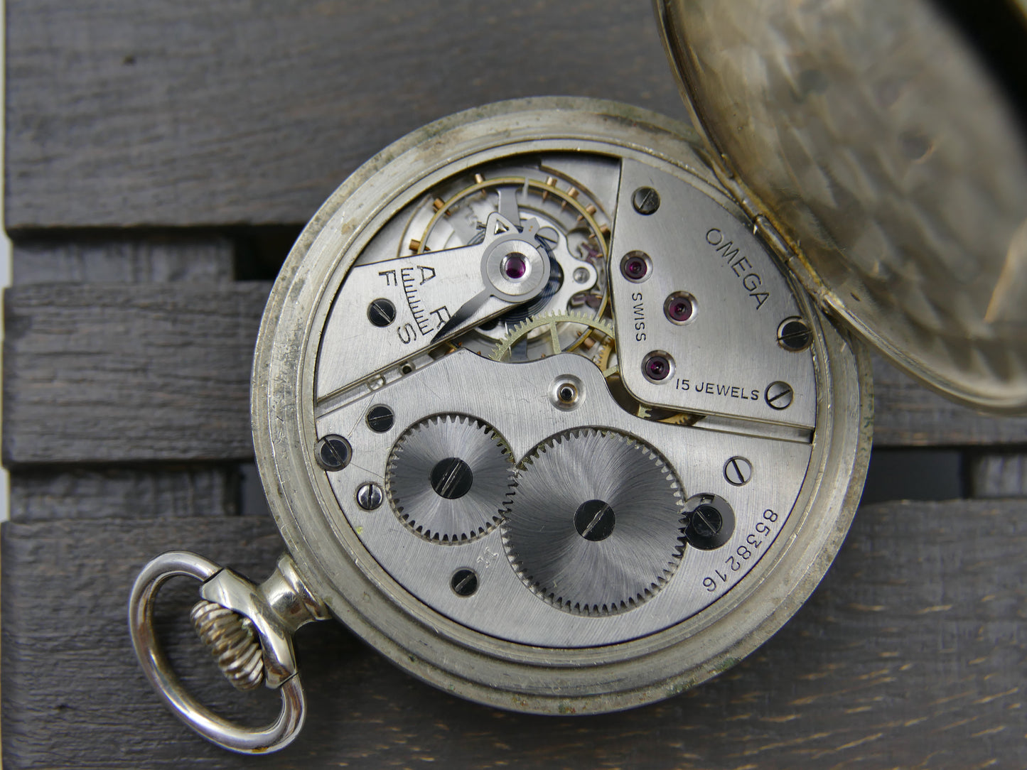 1934 vintage pocket gousset watch Omega 38.5 LT1 serviced