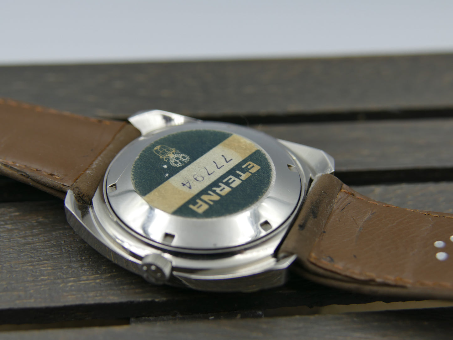 70s vintage watch mens Eterna Matic ref. 169 T automatic N.O.S