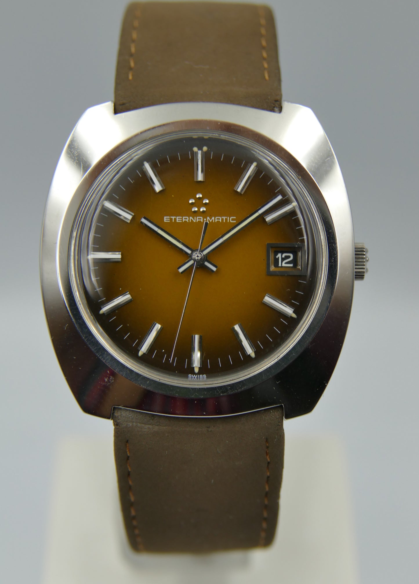 70s vintage watch mens Eterna Matic ref. 169 T automatic N.O.S