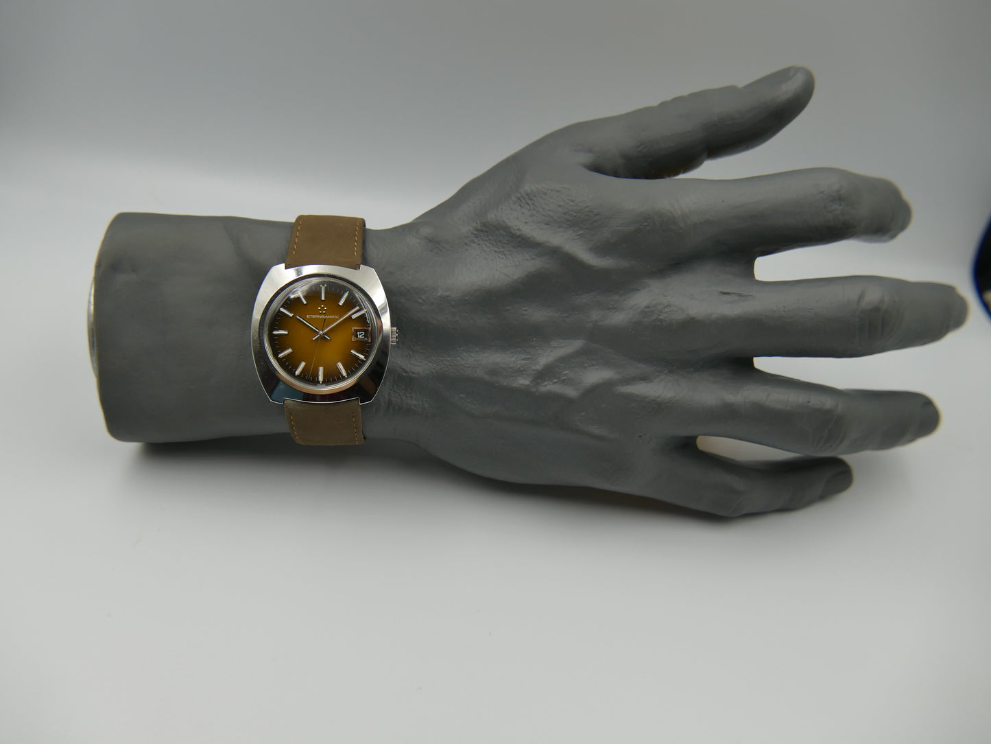 70s vintage watch mens Eterna Matic ref. 169 T automatic N.O.S
