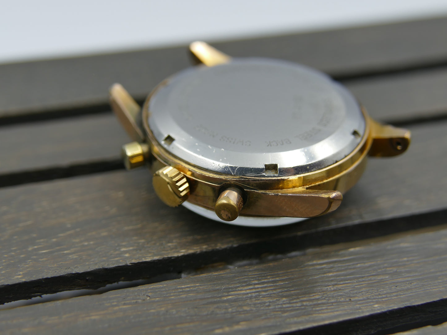 70s vintage watch mens Difor Suisse Chronograph Valjoux 7734 ref. 66.41.52