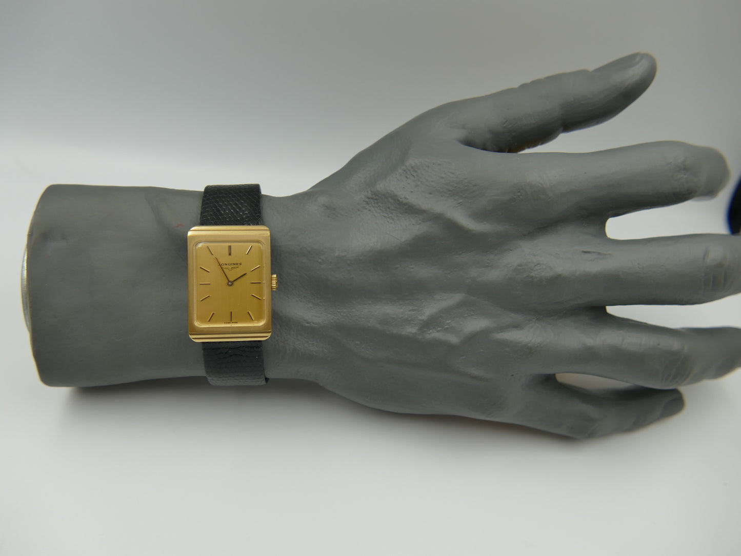 70s vintage watch mens Rectangular Dress tank Longines 5045.2 cal. L817.4 N.O.S