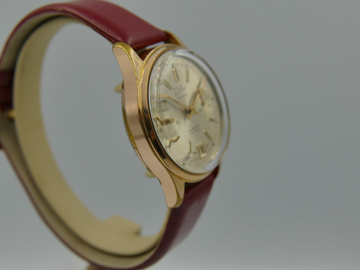 70s vintage watch mens Difor Suisse Chronograph Valjoux 7734 ref. 66.41.52