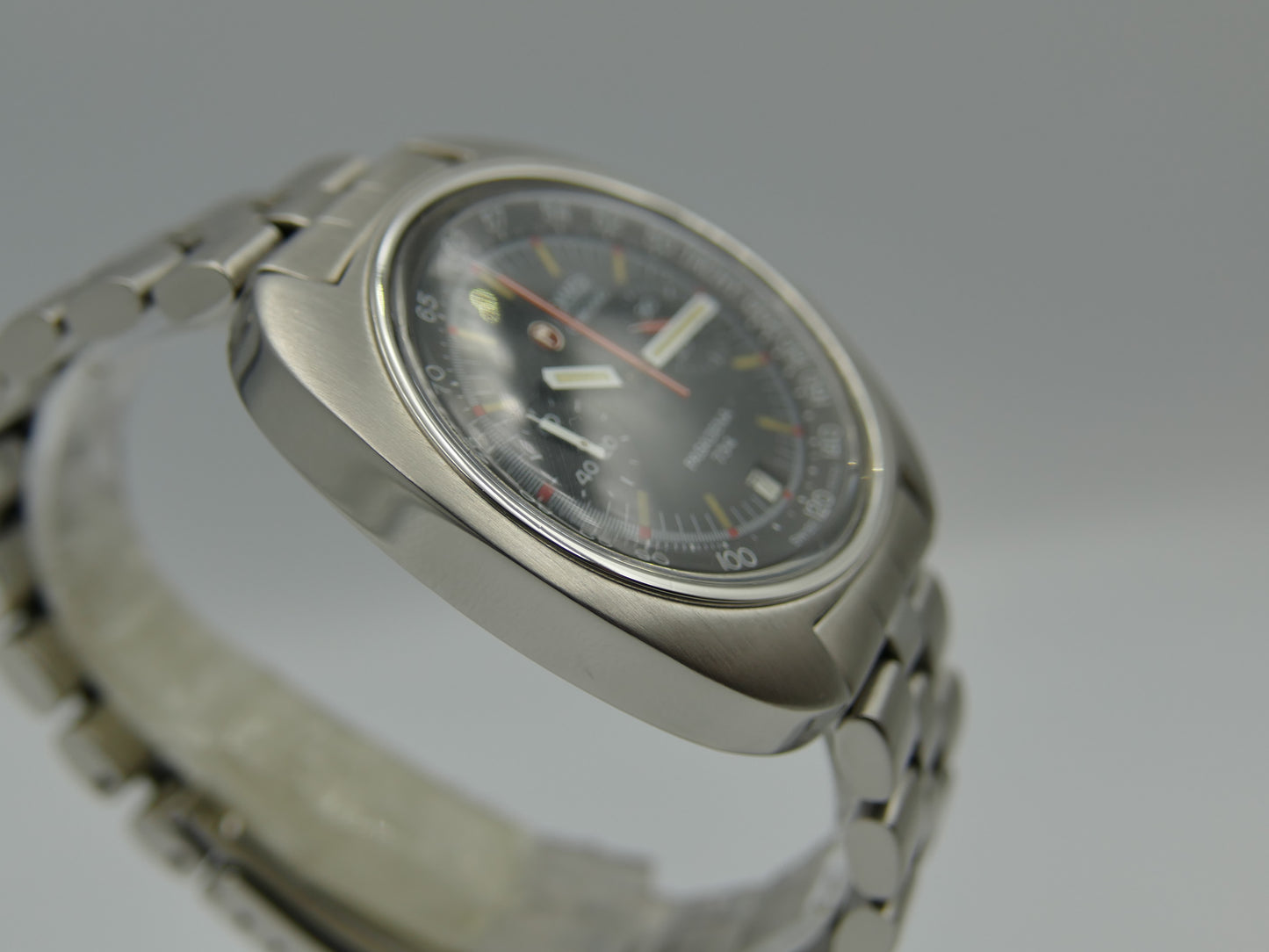 70s vintage watch mens Roamer Pasadena 734 ref 734-9120.608 chrono valjoux 7734 serviced