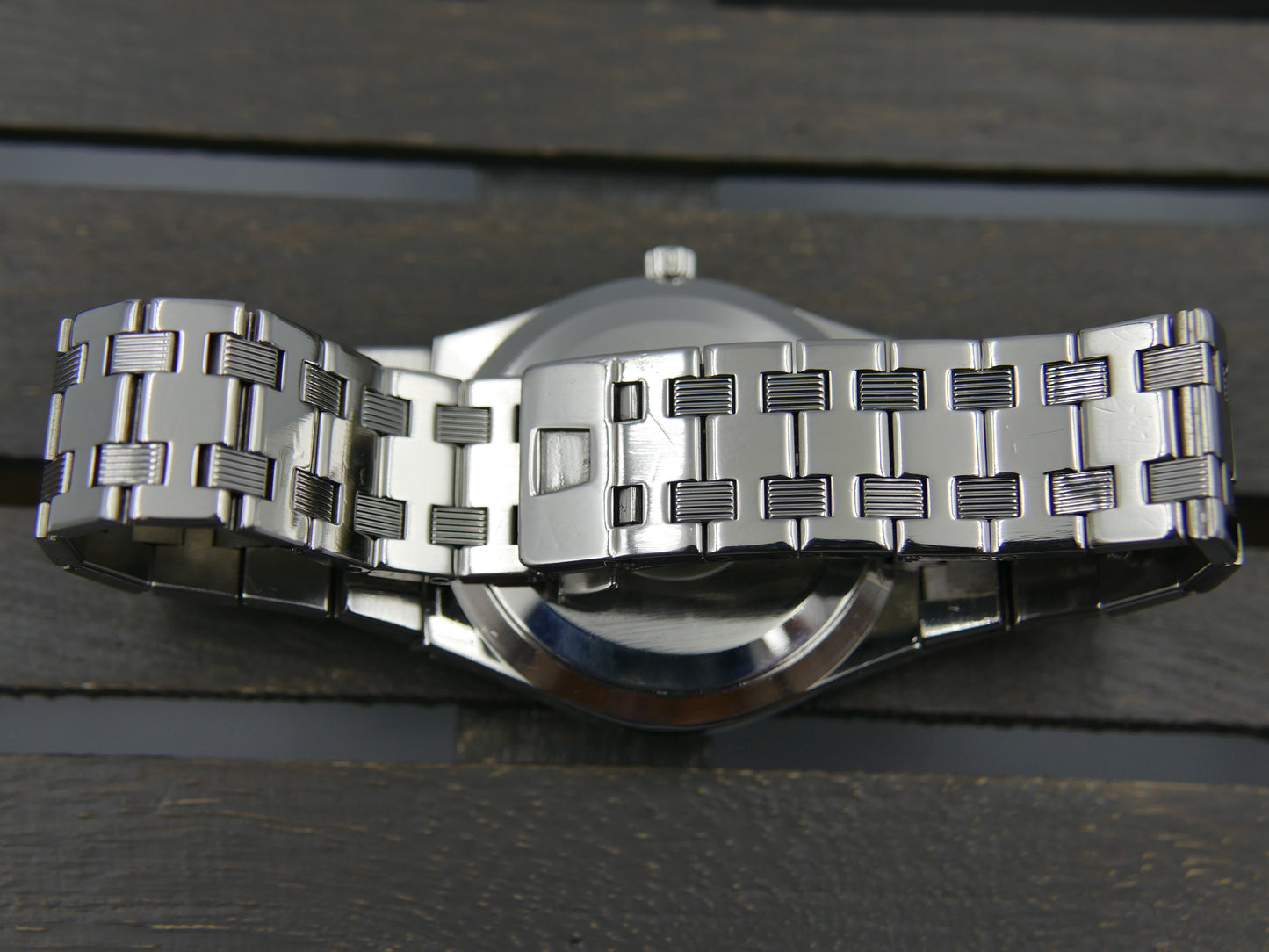 70s vintage watch mens Omega Seamaster quartz cal. 1342 ref. 196.0134 / 396.0873 royal oak