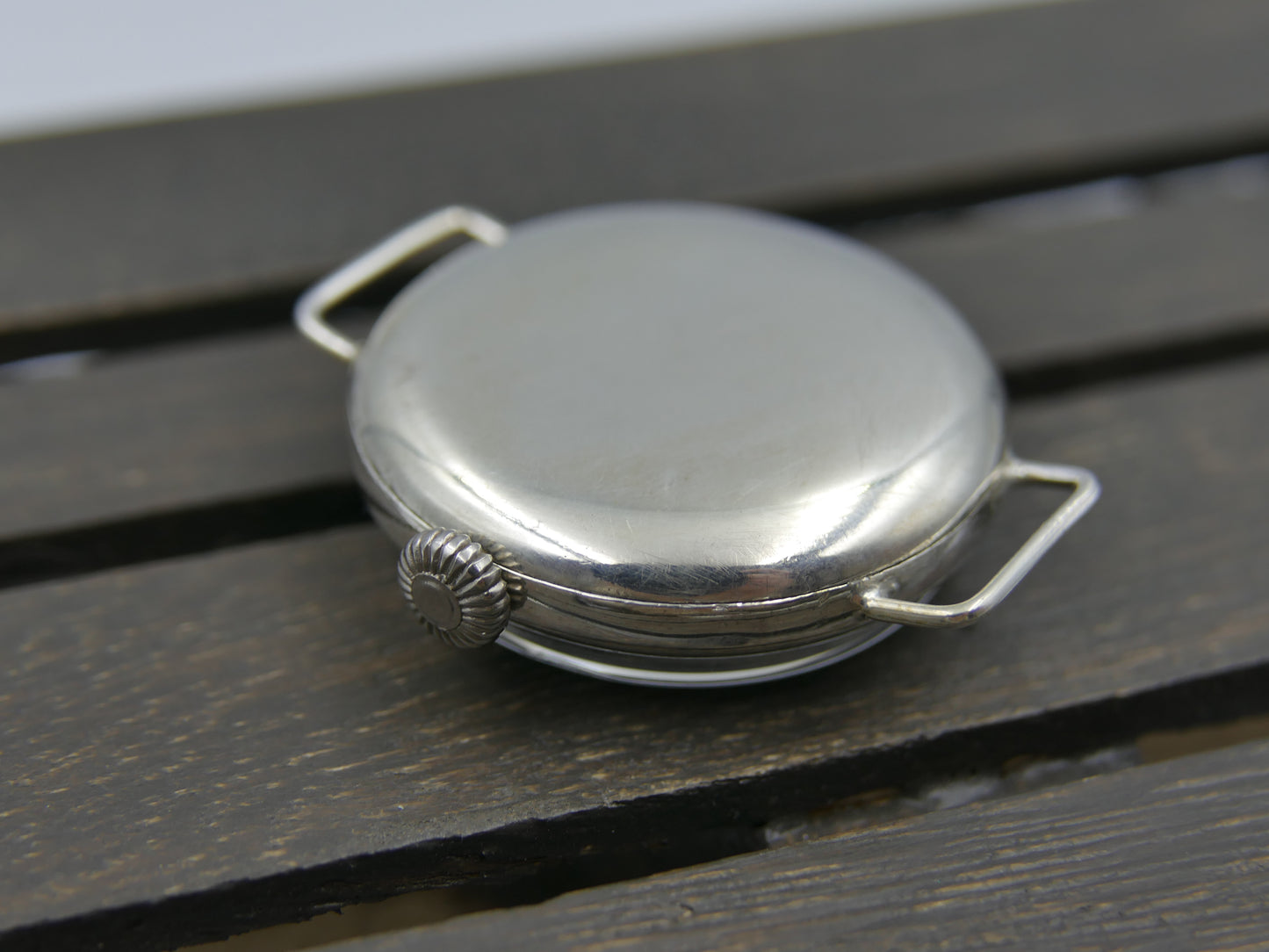 10s vintage watch WW1 Longines trench military solid silver 900 hand wind 13.34 rare
