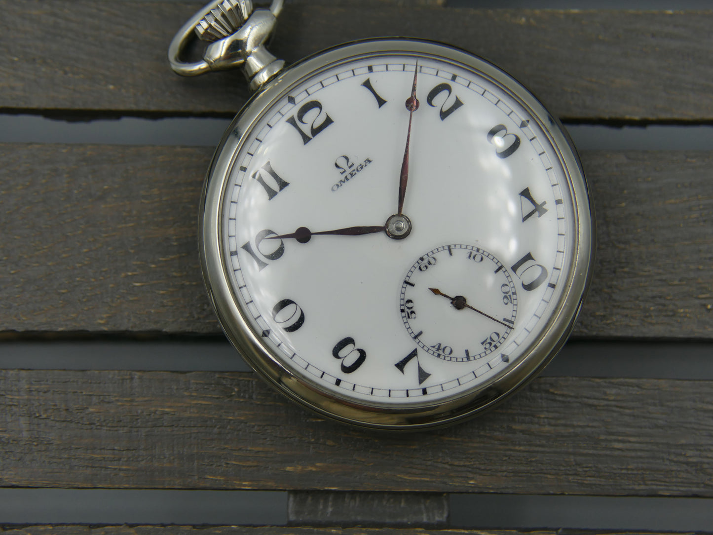 20’s vintage gousset pocket watch Omega 40.6 manual wind