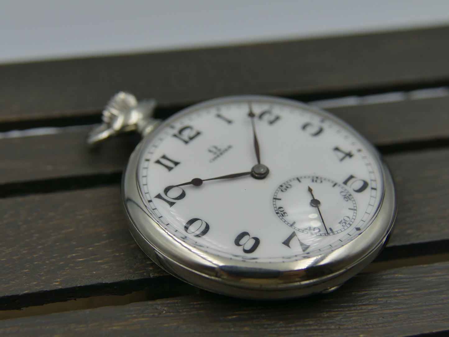 20’s vintage gousset pocket watch Omega 40.6 manual wind
